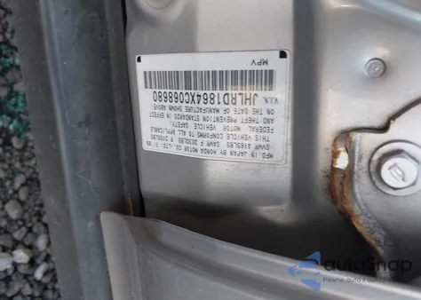 1999 Honda Cr-V Ex z USA, uszkodzony, nr VIN JHLRD1864XC068680